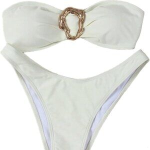 SHENHE Women's 2 Piece Strapless Swimsuits